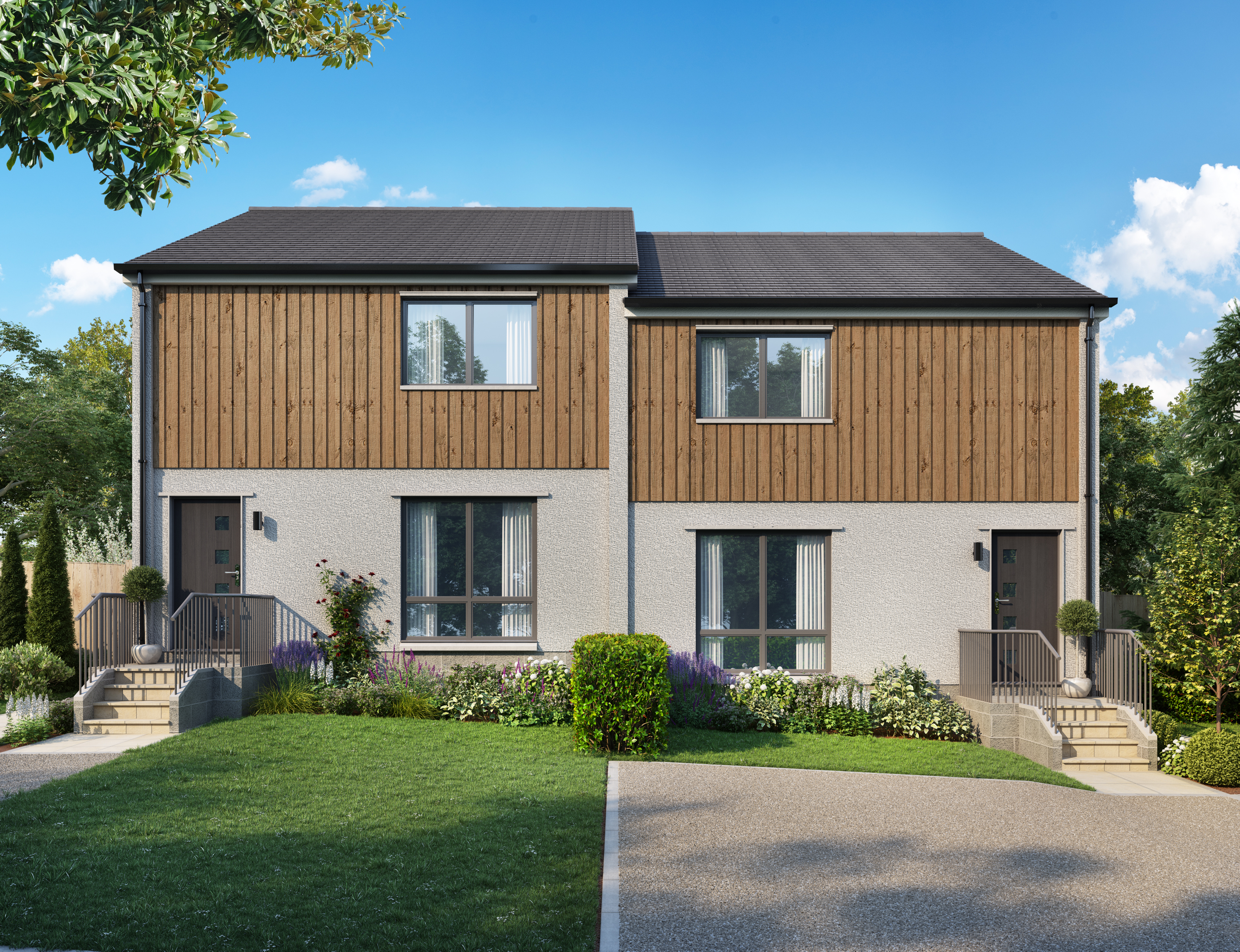 Front view of Anagach